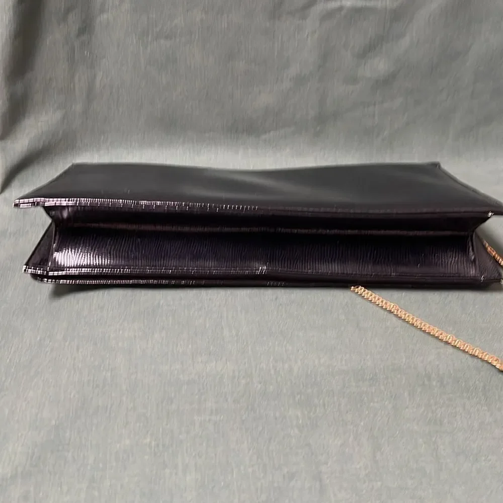 Elegant Black Shoulder or Clutch Bag Unbranded